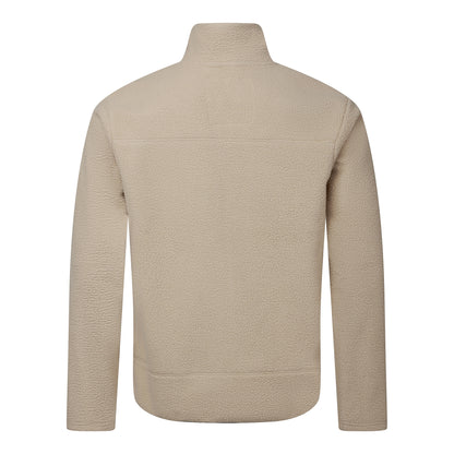 White Pepper - Back - Dare 2B Mens Camber Shield Borg Fleece Jacket