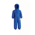 Oxford Blue - Front - Regatta Great Outdoors Childrens Toddlers Puddle IV Waterproof Rainsuit