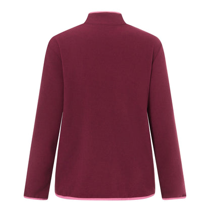 Fig-Violet - Back - Regatta Womens-Ladies Frankie Full Zip Fleece