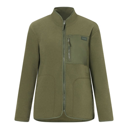 Dark Khaki - Front - Regatta Womens-Ladies Frankie Full Zip Fleece