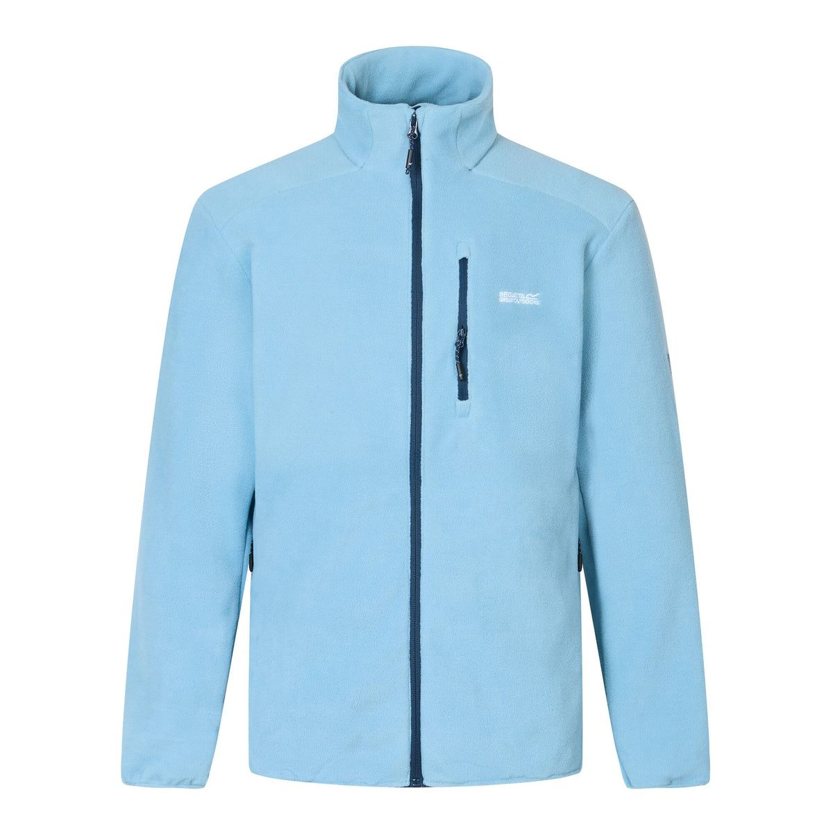 Dusky Blue - Front - Regatta Mens Brinnden Full Zip Fleece
