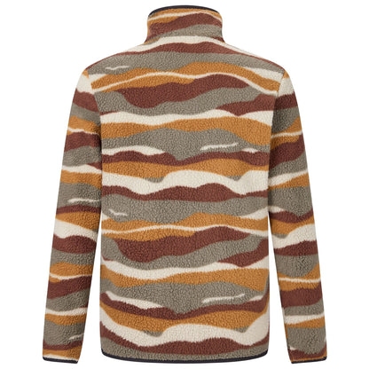 Coffee Grounds - Back - Regatta Mens Frankie Mountain Range Borg Full Zip Fleece Jacket