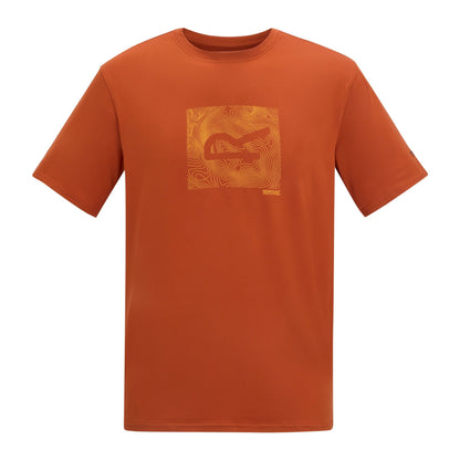 Rooibos Tea - Front - Regatta Mens Fingal Abstract Stretch Logo T-Shirt