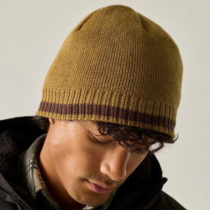 Wood Brown-Coffee Grounds - Lifestyle - Regatta Mens Balton IV Beanie