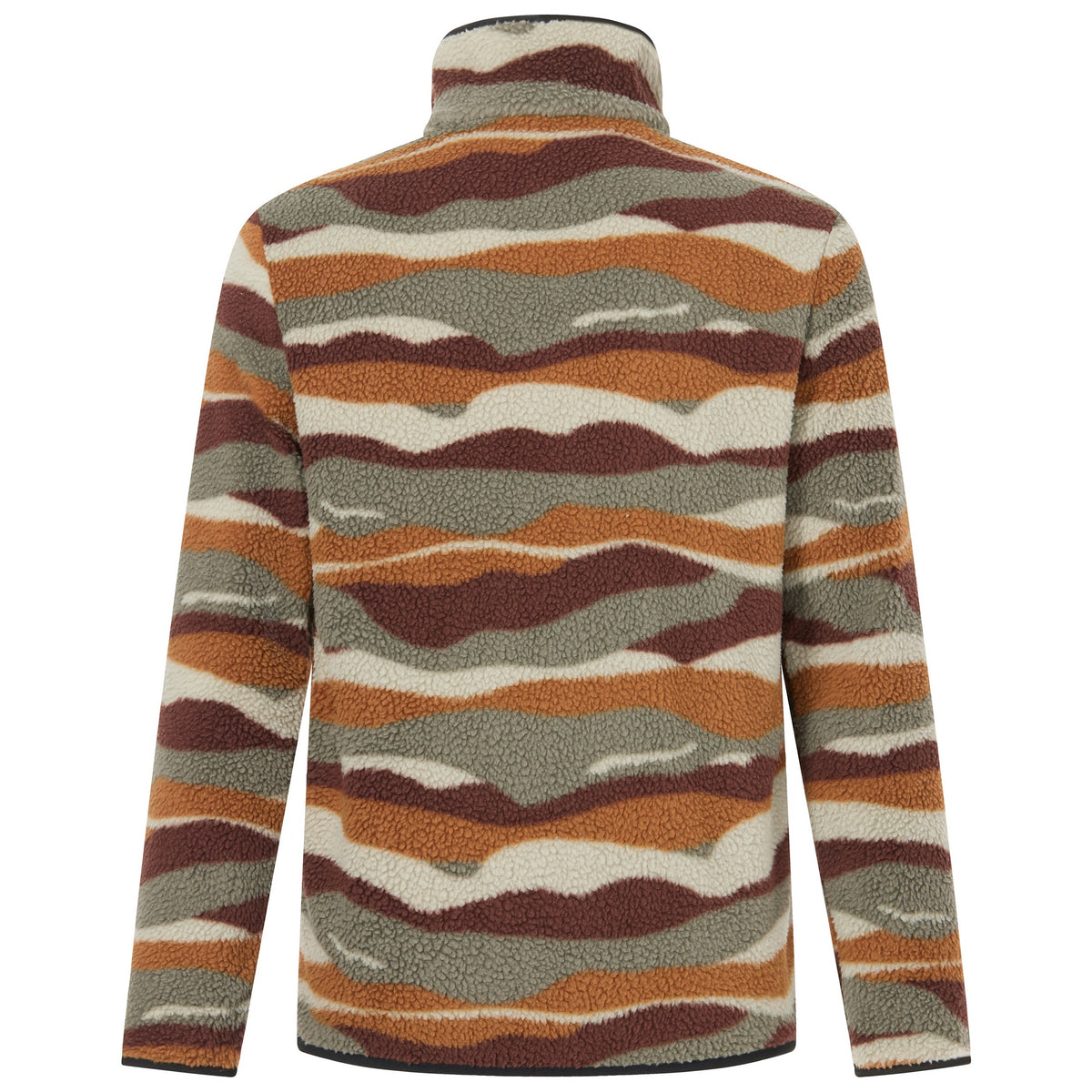 Coffee Grounds - Back - Regatta Mens Frankie Mountain Borg Fleece Top
