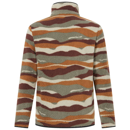 Coffee Grounds - Back - Regatta Mens Frankie Mountain Borg Fleece Top