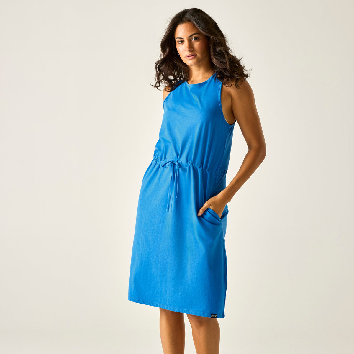 Sonic Blue - Pack Shot - Regatta Womens-Ladies Amorie Casual Dress