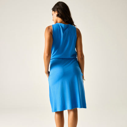 Sonic Blue - Close up - Regatta Womens-Ladies Amorie Casual Dress
