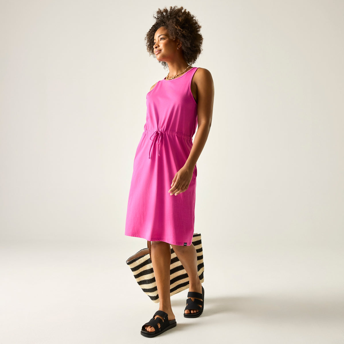 Extreme Pink - Pack Shot - Regatta Womens-Ladies Amorie Casual Dress