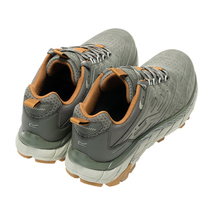 Smokey Olive-Rubber - Back - Regatta Mens Derino Trainers