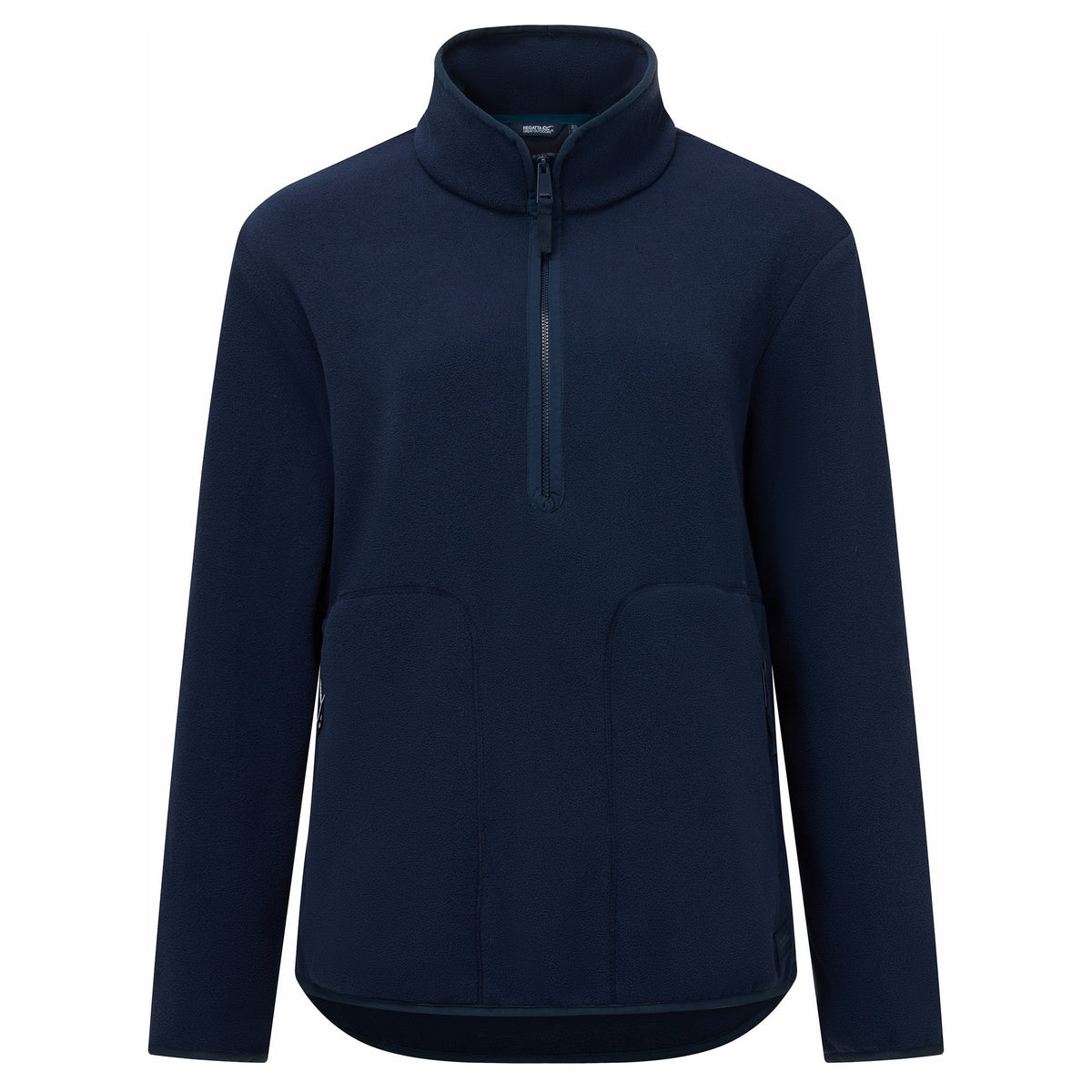 Navy - Front - Regatta Womens-Ladies Frankie Half Zip Fleece