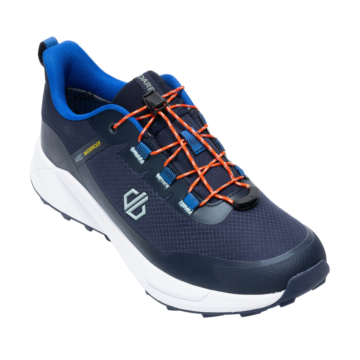Navy - Close up - Dare 2B Mens Torrek Waterproof Hiking Trainers