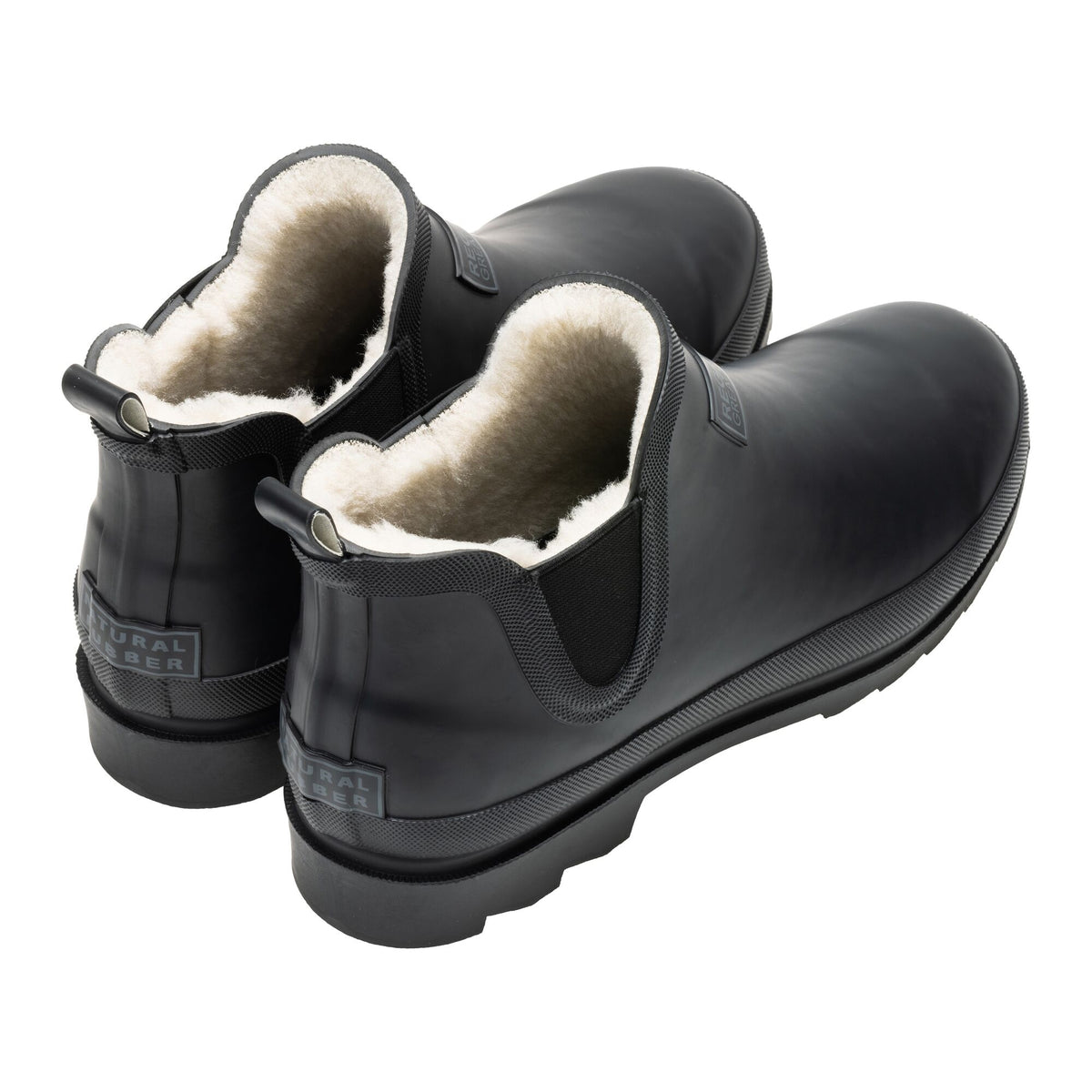 Black - Back - Regatta Womens-Ladies Harper Cosy II Wellington Boots