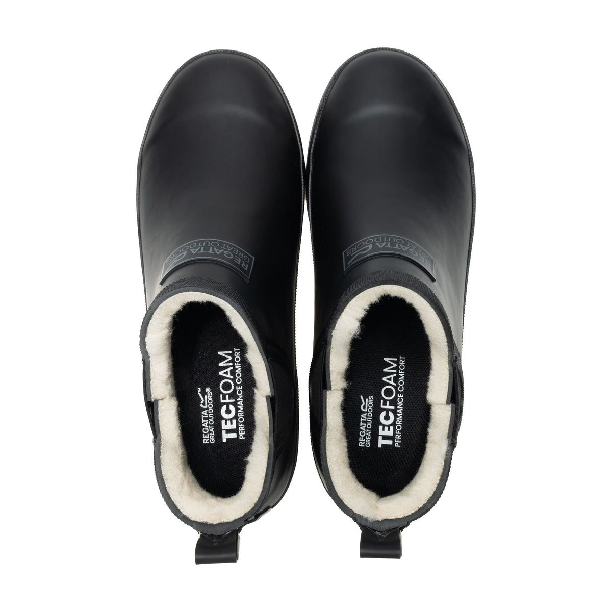 Black - Lifestyle - Regatta Womens-Ladies Harper Cosy II Wellington Boots