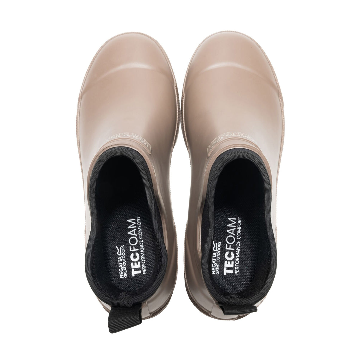 Mocha - Pack Shot - Regatta Womens-Ladies Mid Cut Wellington Boots
