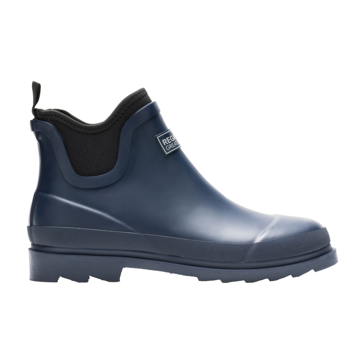 Navy Blue - Front - Regatta Womens-Ladies Mid Cut Wellington Boots