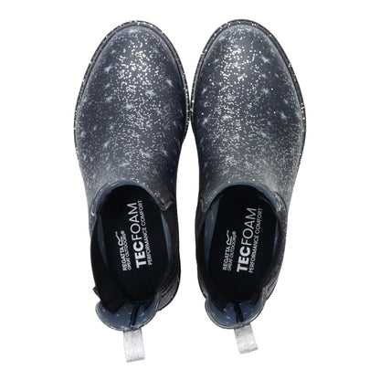 Black - Lifestyle - Regatta Childrens-Kids Harriet II Glitter Star Wellington Boots