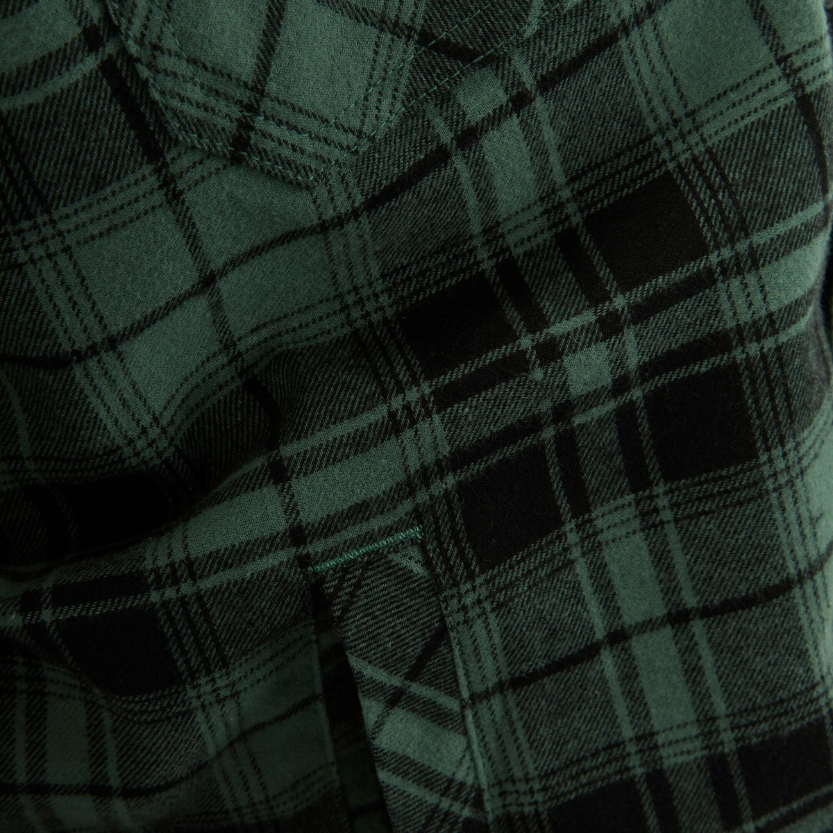 Dark Forest-Black - Lifestyle - Regatta Mens Spennith Shacket Checked Shirt