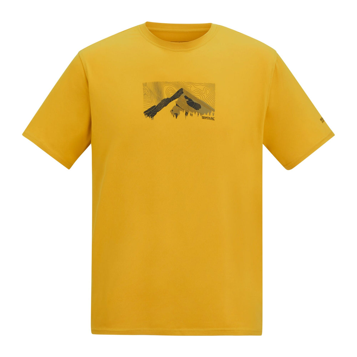 Sunset - Front - Regatta Mens Fingal Stretch T-Shirt