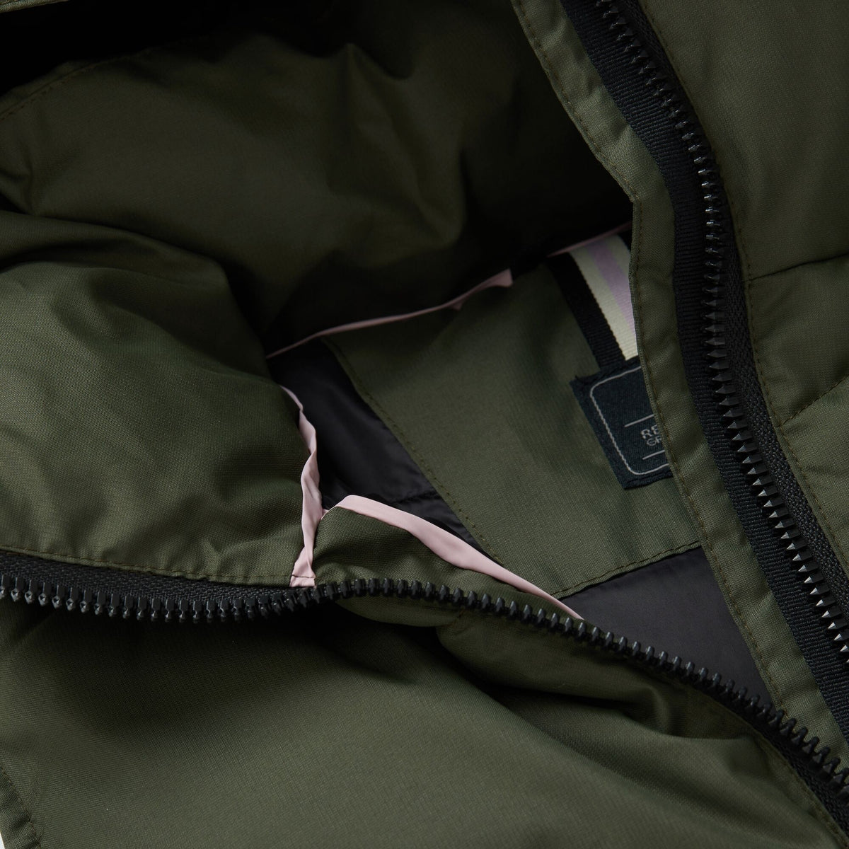 Dark Khaki - Close up - Regatta Womens-Ladies Merida Body Warmer