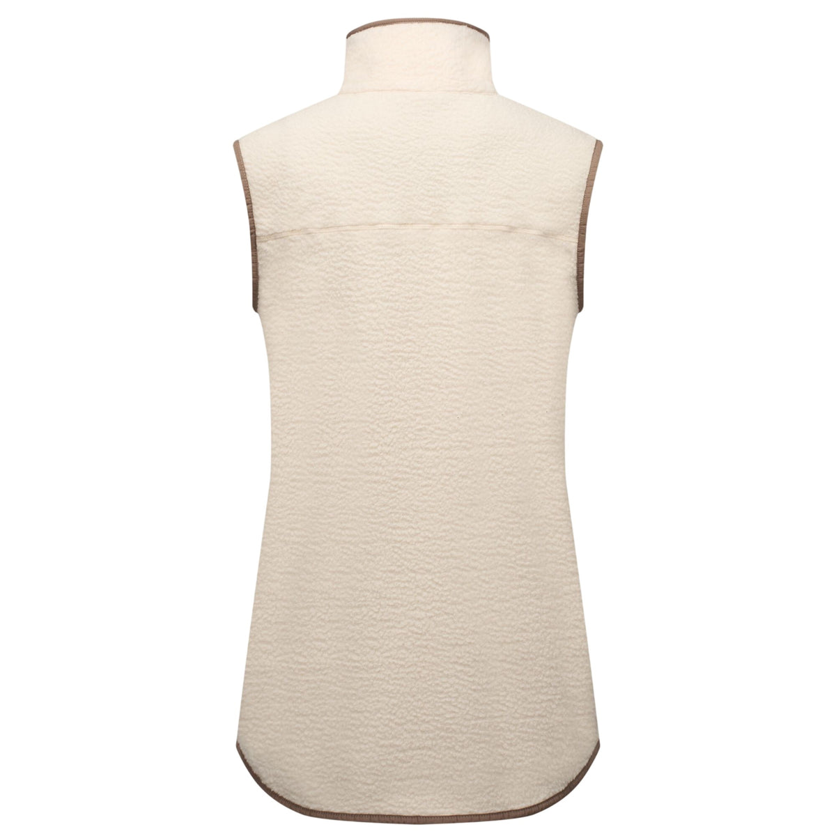 Light Vanilla-Mocha - Back - Regatta Womens-Ladies Borg Longline Body Warmer
