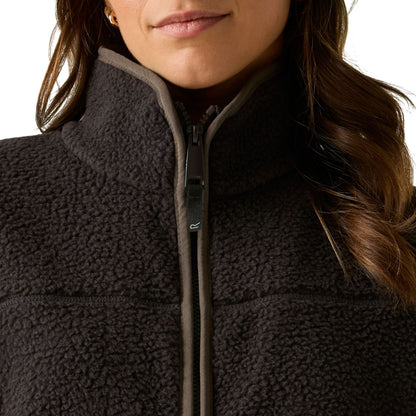 Dark Chocolate - Pack Shot - Regatta Womens-Ladies Frankie Borg Body Warmer