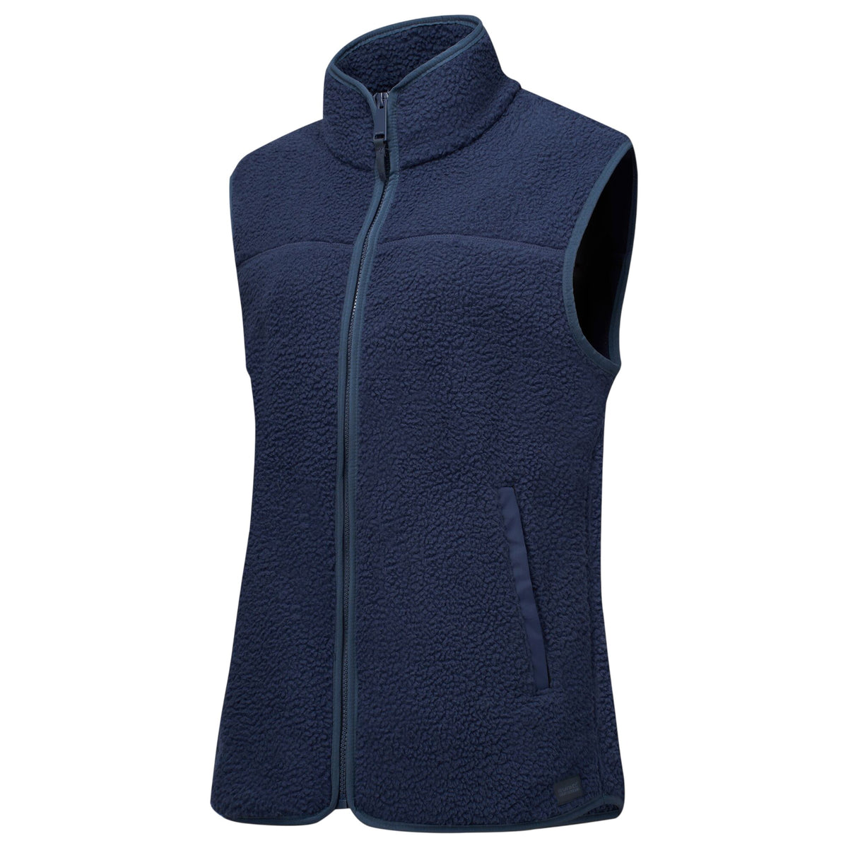 Navy - Side - Regatta Womens-Ladies Frankie Borg Body Warmer
