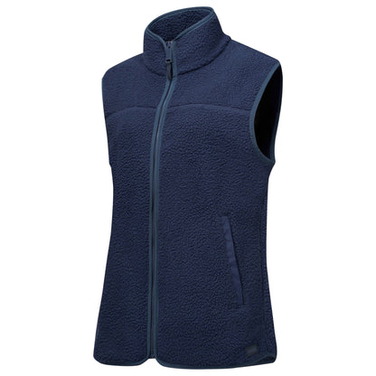 Navy - Side - Regatta Womens-Ladies Frankie Borg Body Warmer