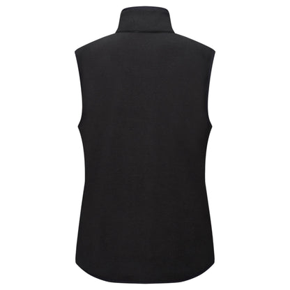 Black - Back - Regatta Womens-Ladies Frankie Microfleece Body Warmer