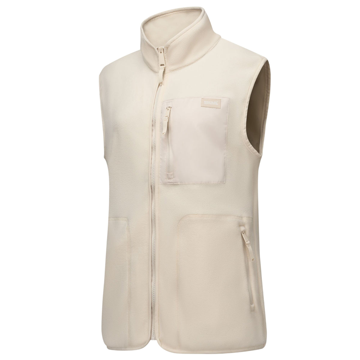 Light Vanilla - Side - Regatta Womens-Ladies Frankie Microfleece Body Warmer
