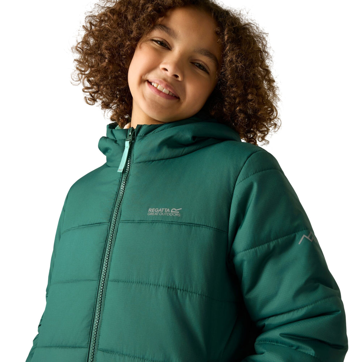 Mediterranea-Water Ballet - Close up - Regatta Childrens-Kids Lofthouse Plain Padded Jacket