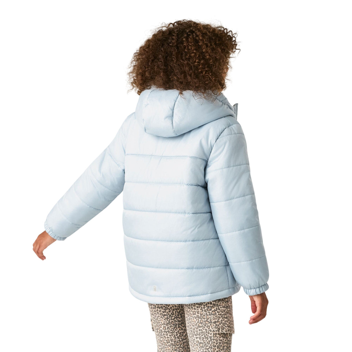 Skyway-Powder Lilac - Back - Regatta Childrens-Kids Lofthouse Plain Padded Jacket