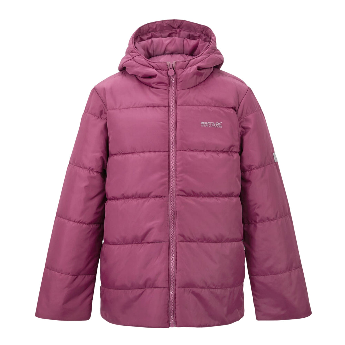 Violet - Front - Regatta Childrens-Kids Halkner Padded Jacket