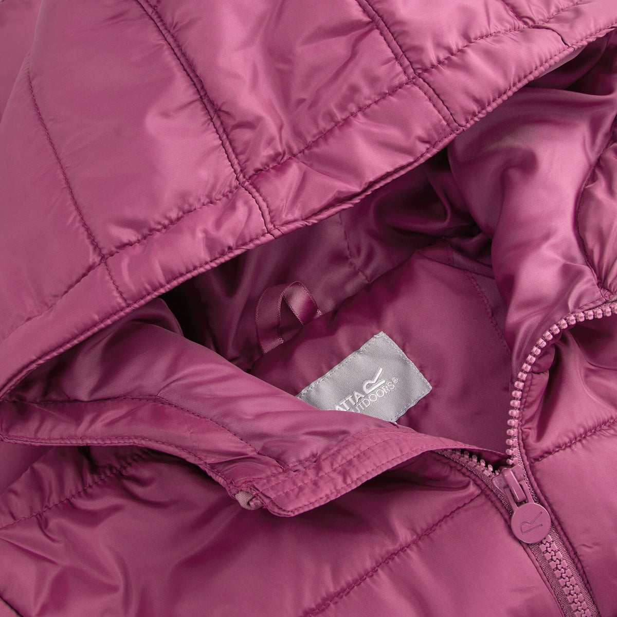 Violet - Pack Shot - Regatta Childrens-Kids Halkner Padded Jacket