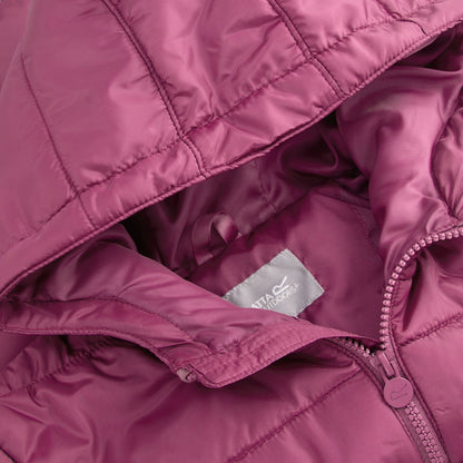 Violet - Pack Shot - Regatta Childrens-Kids Halkner Padded Jacket