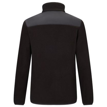 Black-Burnt Henna - Back - Regatta Mens Morran Water Resistant Full Zip Fleece Jacket