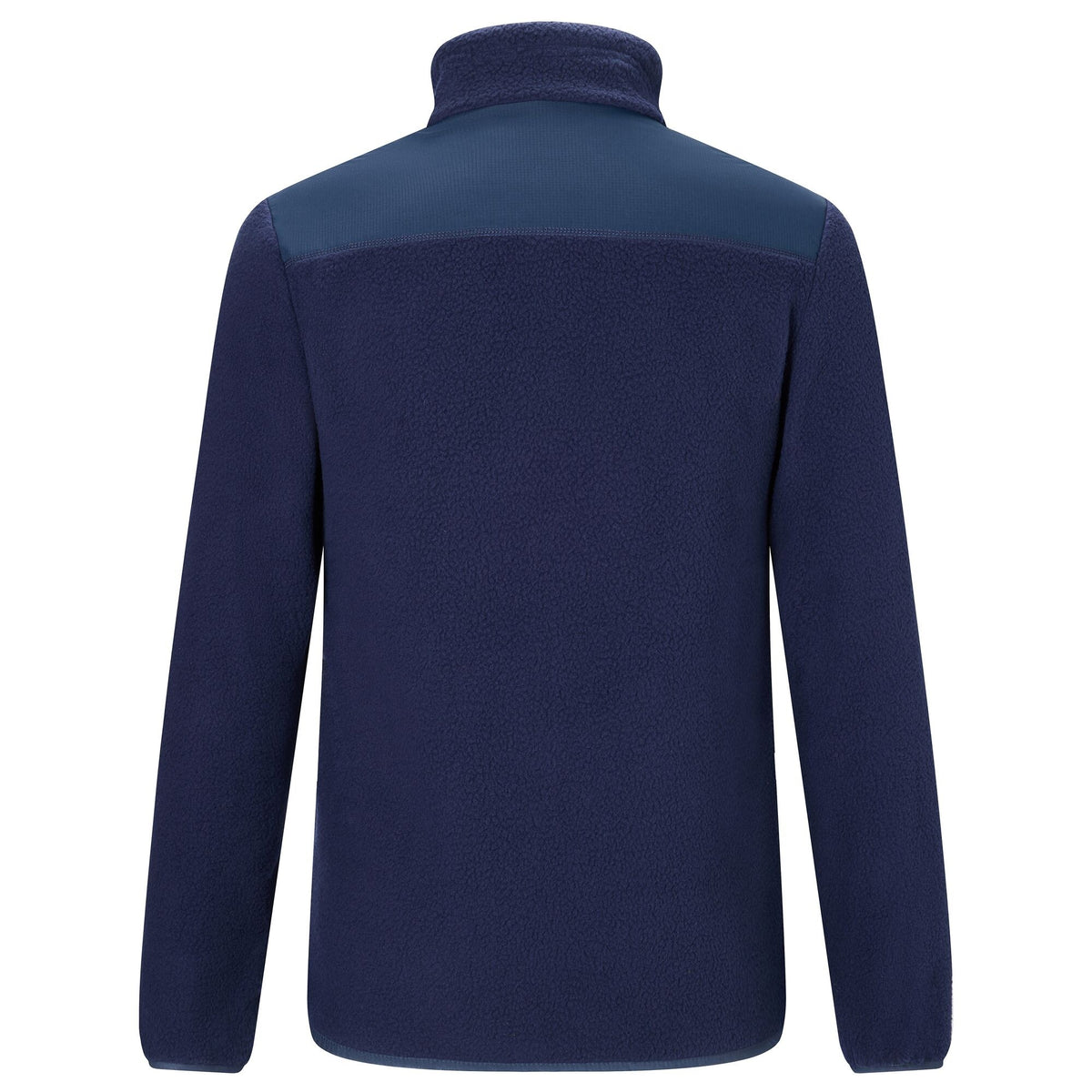 Navy - Back - Regatta Mens Morran Water Resistant Full Zip Fleece Jacket