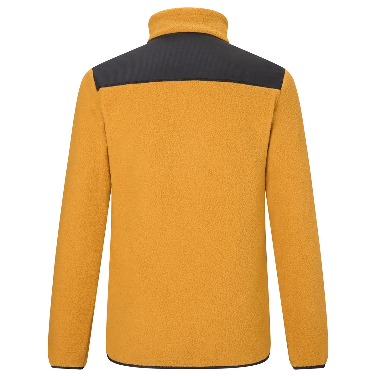 Wood Brown-Black - Back - Regatta Mens Morran Water Resistant Full Zip Fleece Jacket