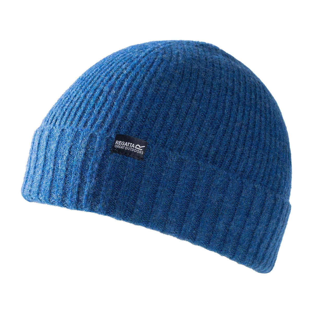 Aviator Blue - Back - Regatta Childrens-Kids Basic Ribbed Beanie