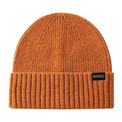 Rooibos Tea - Front - Regatta Childrens-Kids Basic Ribbed Beanie