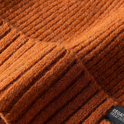 Rooibos Tea - Side - Regatta Childrens-Kids Basic Ribbed Beanie