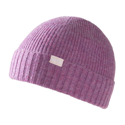 Violet - Back - Regatta Childrens-Kids Basic Ribbed Beanie