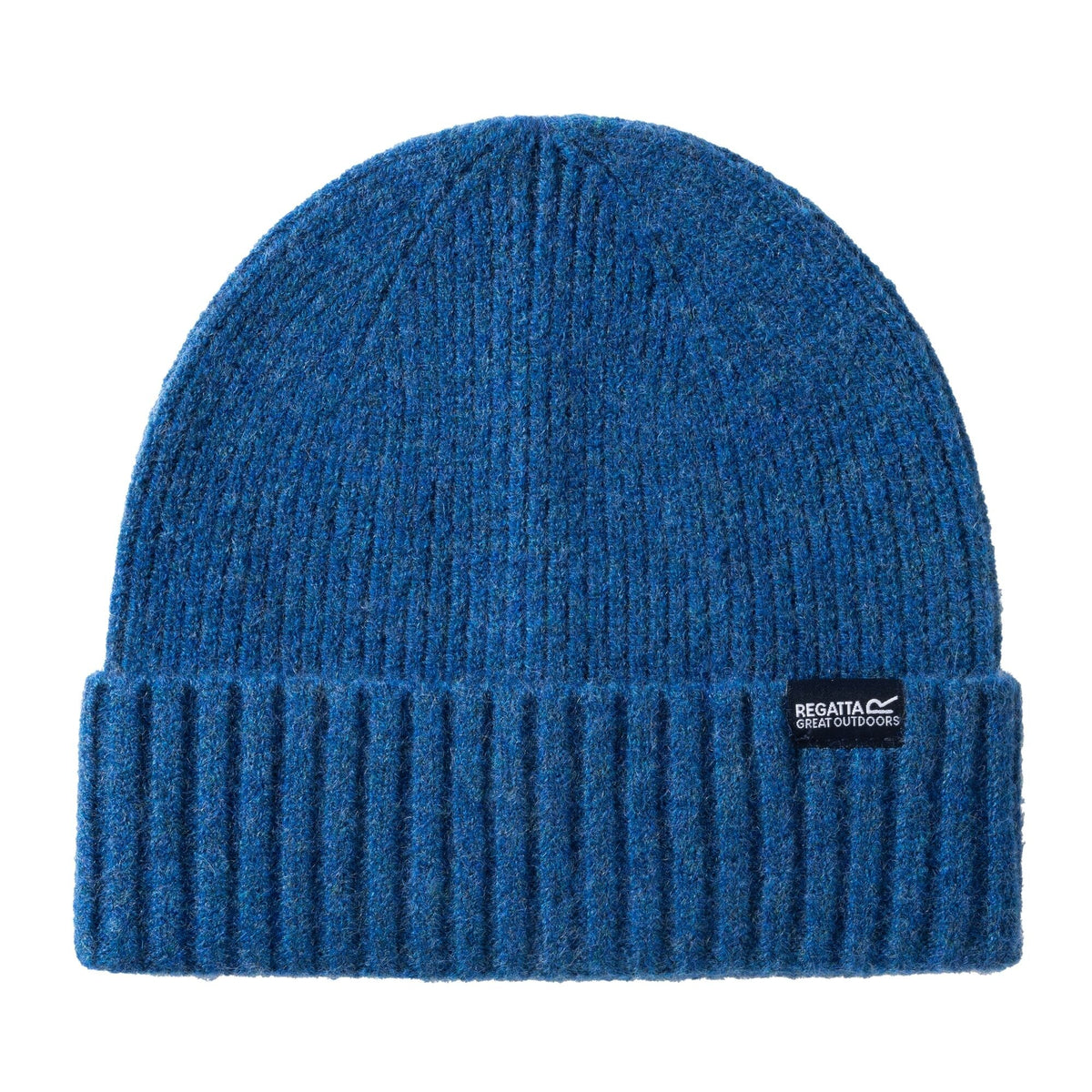 Aviator Blue - Front - Regatta Childrens-Kids Basic Ribbed Beanie
