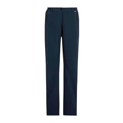 Navy - Front - Regatta Womens-Ladies Geo II Softshell Trousers