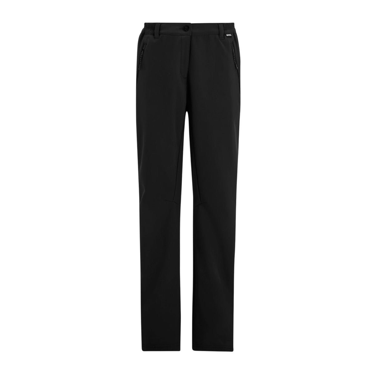 Black - Front - Regatta Womens-Ladies Geo II Softshell Trousers