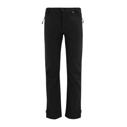 Black - Front - Regatta Mens Geo Softshell Hiking Trousers