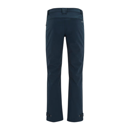 Navy - Back - Regatta Mens Geo Softshell Hiking Trousers