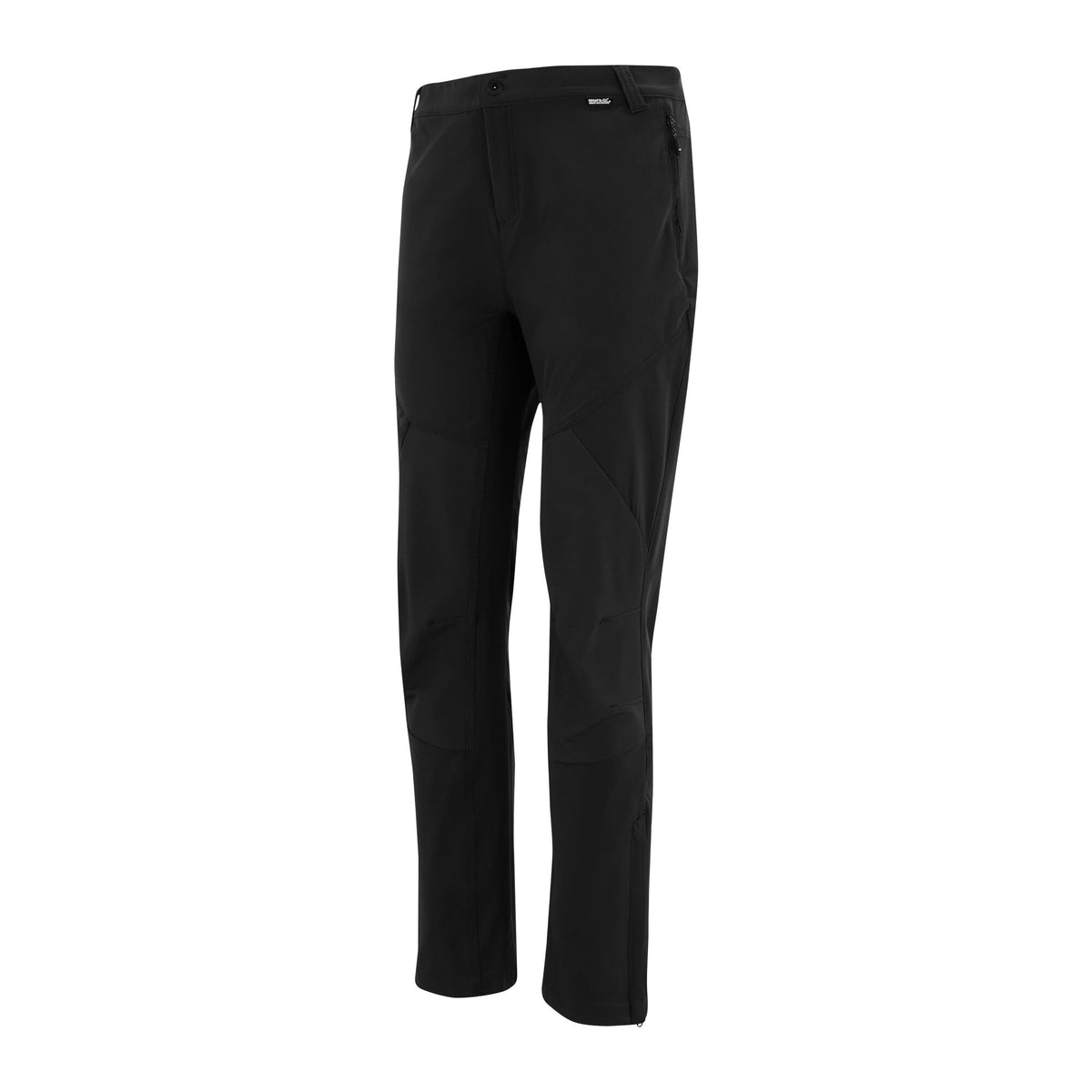 Black - Side - Regatta Mens Questra Hiking Trousers