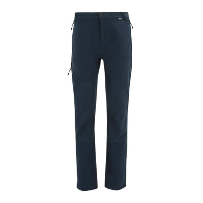 Navy - Front - Regatta Mens Questra Hiking Trousers