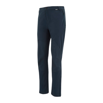 Navy - Side - Regatta Mens Questra Hiking Trousers